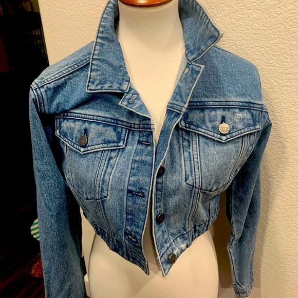 ✨Volcom Jean Jacket (Brand new/never been worn) - Picture 1 of 4